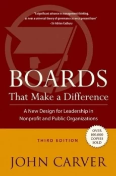 Image of Boards That Make a Difference by John Carver Hardback