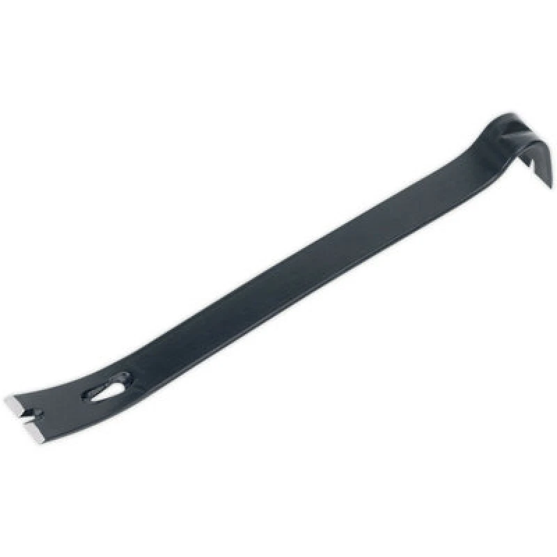 Image of Loops 450mm Double Ended Flat Pry Bar - Drop Forged Carbon Steel - Offset Claws Metallics
