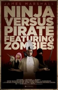 Image of Ninja Versus Pirate Featuring Zombies by James Marshall Book