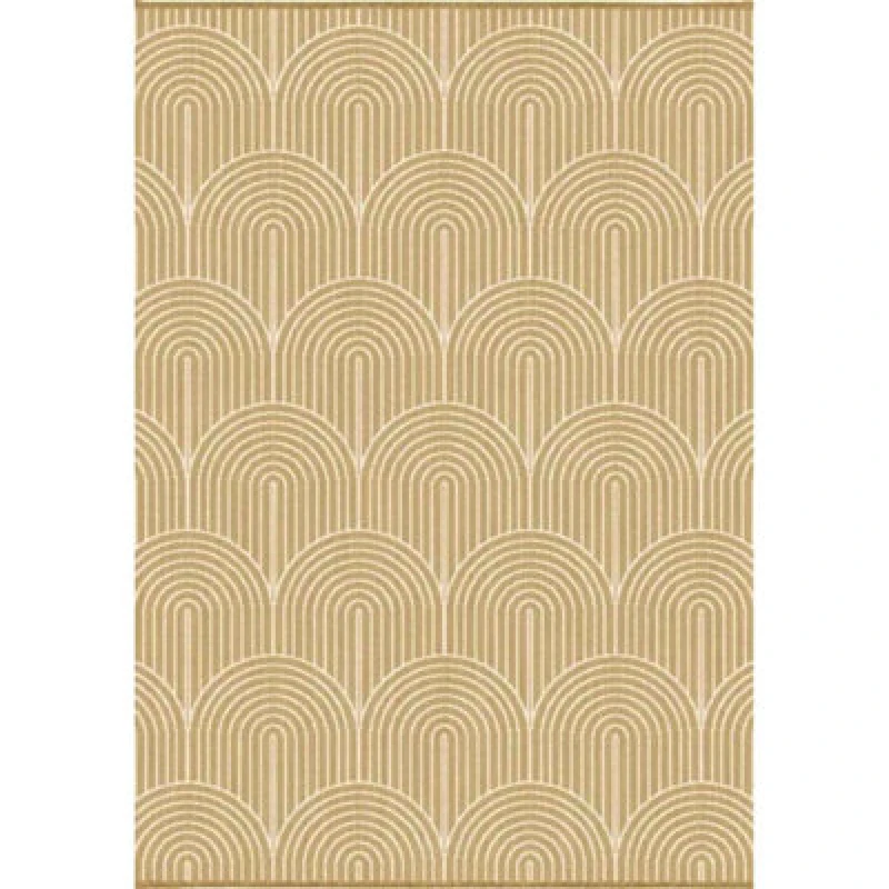 Image of The Rugs Flatweave Indoor Outdoor Reversible Rug Pangli Durable Polypropylene In Yellow