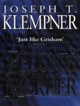 Image of Felony Murder by Joseph T Klempner Book