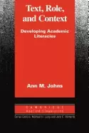 Image of text role and context developing academic literacies