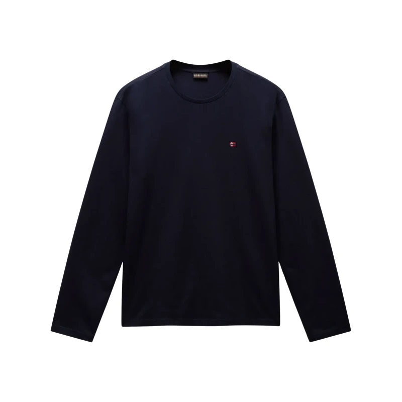 Image of Long sleeve T-Shirt Napapijri Salis Bleu Male 2XL