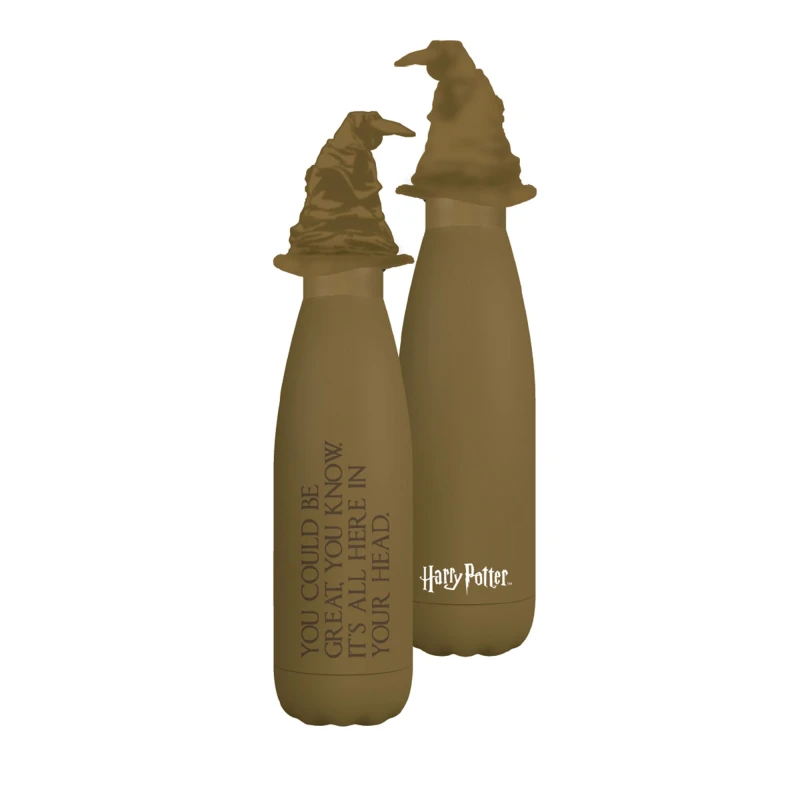 Image of Harry Potter Water Bottle Metal 3D (500ml) - Harry Potter (Sorting H) Multi