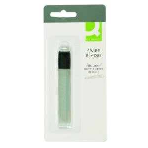 Image of Q-Connect Light Duty 9mm Blades Pack of 10 KF14757