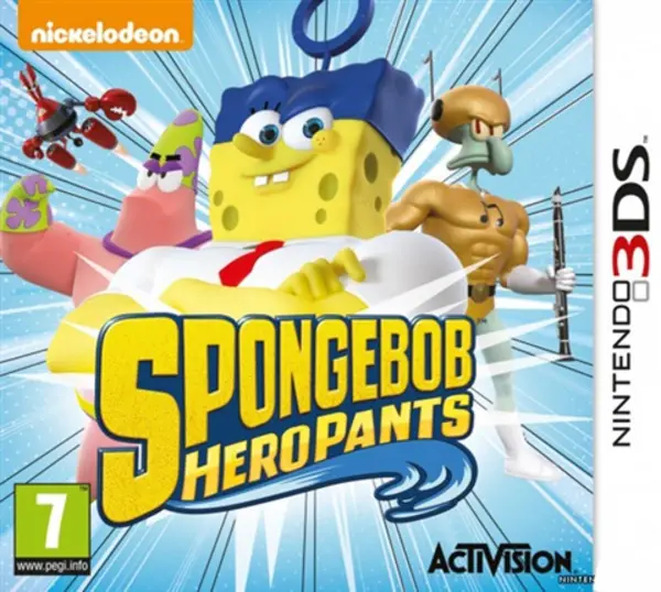 image of SpongeBob Hero Pants Nintendo 3DS Game