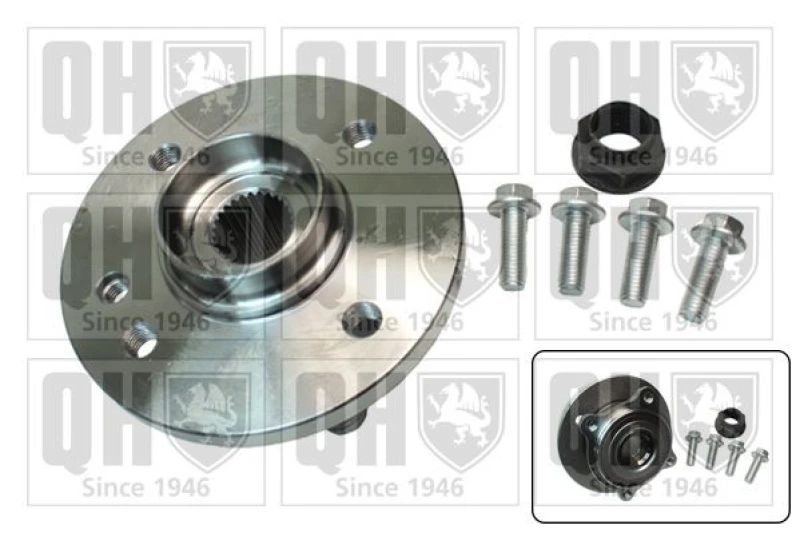 Image of QUINTON HAZELL Wheel bearing kit QUINTON HAZELL QWB1389