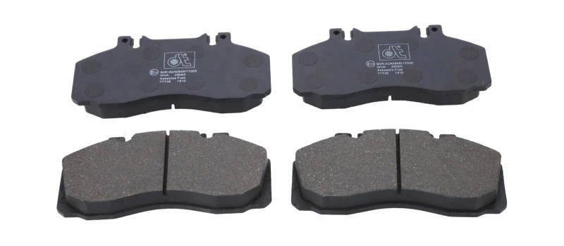 Image of DT Spare Parts 6.95108 Brake pad set Front Axle Brake Pad Set,disc brake (402)