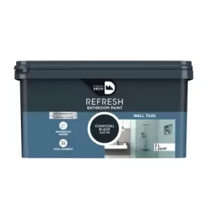 image of Maison Deco Refresh Bathroom Charcoal Black - 2L