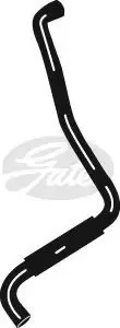 Image of Curved Radiator Hose 740mm X 31 Gates 3863
