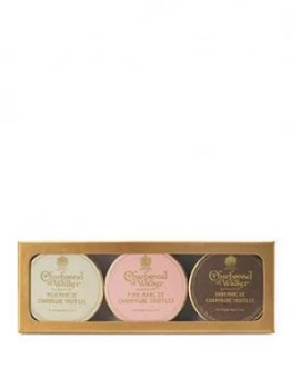 image of Charbonnel Et Walker Dark, Milk & Pink Marc De Champagne Gift Set 132G