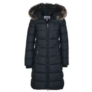 Image of Barbour Womens Rosoman Quilted Jacket Black 12