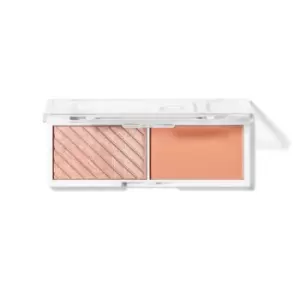 Image of e.l.f. Cosmetics Bite-Size Face Duo in White Peach - Vegan and Cruelty-Free Makeup