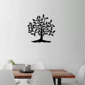 Image of Aga&ccedil; 14 Black Decorative Metal Wall Accessory