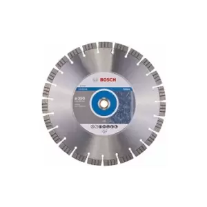 Image of Bosch 2608602648 350x20/25.4mm DIAMOND DISC BEST STONE HPP