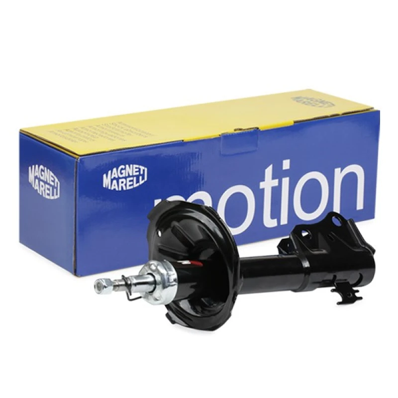 Image of MAGNETI MARELLI 354960070000 Shock absorber Front Axle, Gas Pressure, Twin-Tube, Suspension Strut, Top pin Shock Absorber (854)