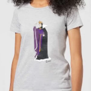 Image of Disney Snow White Queen Classic Womens T-Shirt - Grey - L