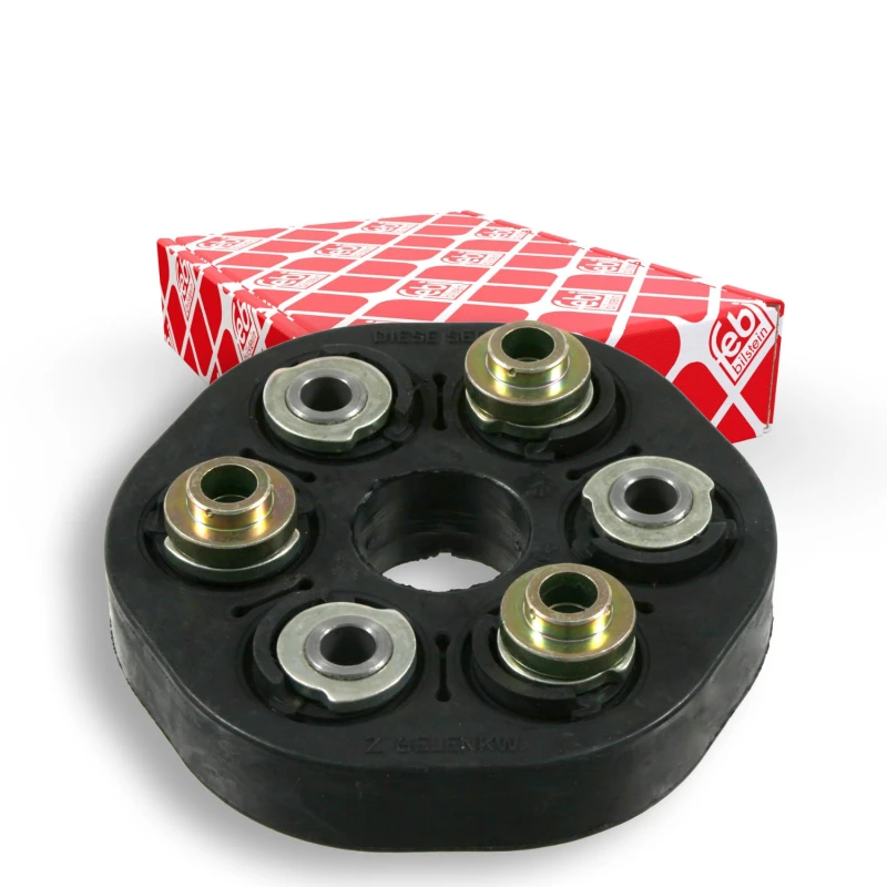 Image of FEBI BILSTEIN 22725 Drive Shaft Coupler Ø: 124mm, Bolt Hole Circle Ø: 80mm Joint,propeller shaft (1427)