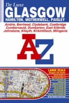 Image of Glasgow De Luxe Street Atlas Paperback