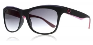 image of Guess GU7464 Sunglasses Black 02B 55mm