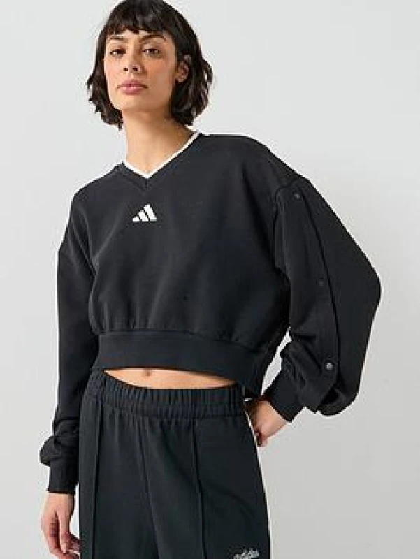 Image of Adidas Sweatshirt woman adidas Stadium Noir Female M