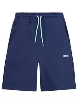 Image of Levis Boys Seasonal Sweat Shorts - Blue Size 16 Years