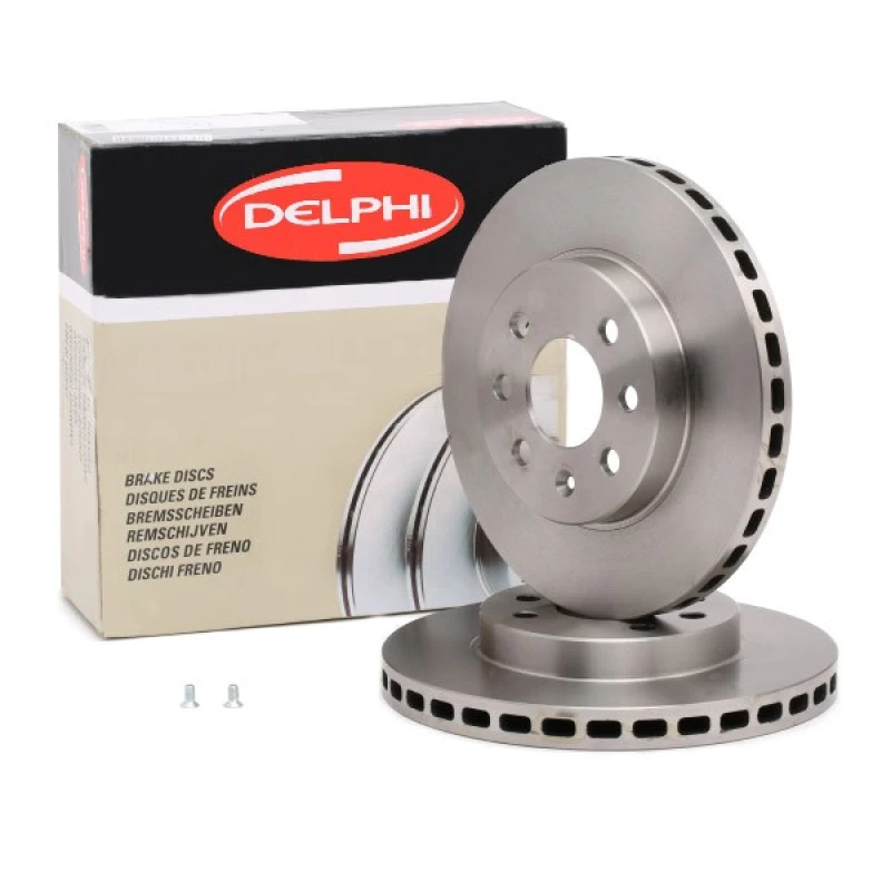 Image of DELPHI BG3334 Brake disc Vented, Oiled Brake Disc (82)