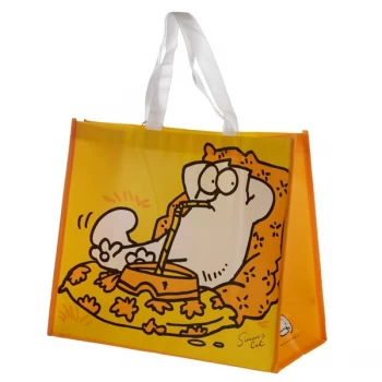 image of Simon & Cat Yellow Shopping Bag