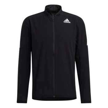 adidas Aero 3 Stripe Jacket Mens - Black/White