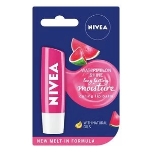 Image of NIVEA Lip Balm, Watermelon Shine, 4.8g