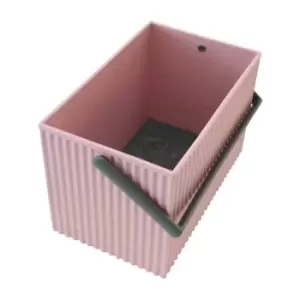 Image of Hachiman Omnioffre Stacking Storage Box Medium Rose - Pink