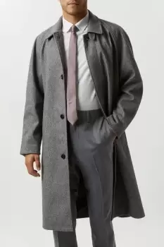 Image of Herringbone Raglan Car Coat