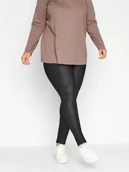 Image of Yours Jersey Jegging - Black, Size 18, Women