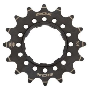 image of Box Components Pinion 3/32 CNC 16T Aluminum 7075 Cog, Black