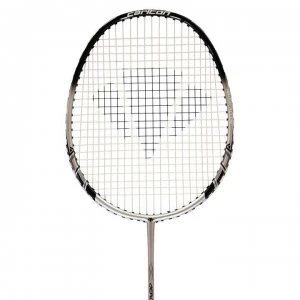 image of Carlton Aeroblade 2.0 Badminton Racket - Silver/Black