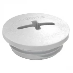 Image of Wiska 10060626 EVSG 20 Light Grey Plastic Blind Plug M20