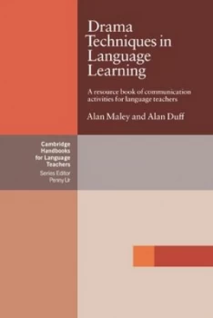 Image of Drama Techniques in Language Learning by Alan Maley Book