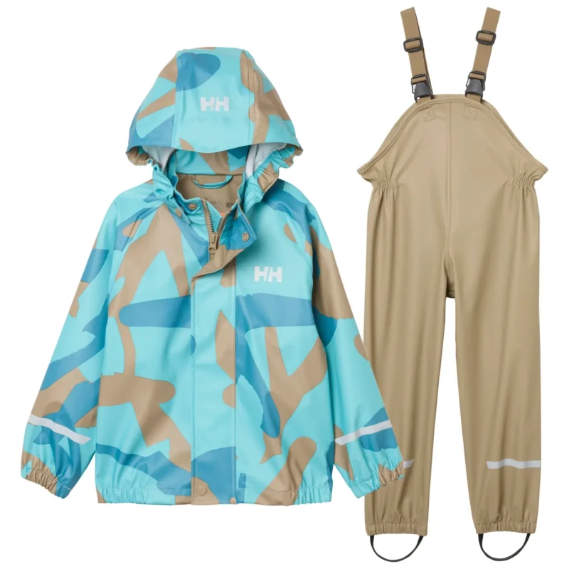 Image of Helly Hansen Baby waterproof suit Helly Hansen Bergen 2.0 Aop Marron Unisex 1 an