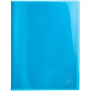 Exacompta Display Book 85872E A4 Light Blue 40 Pockets Pack of 12