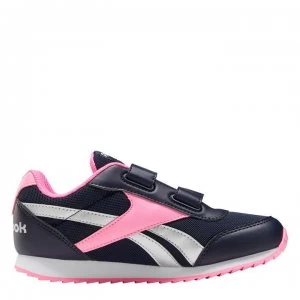 Reebok Jogger RS Child Girls Trainers - Navy/Pink