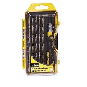 Image of Rolson Precision Screwdriver Set, 31pc