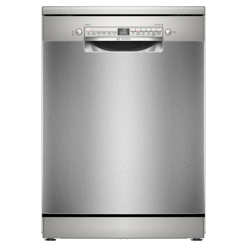 Image of Bosch Series 2 SMS2HVI06G Full Size Dishwasher - Silver - C Rated