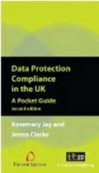 Image of Data Protection Compliance in the UK by Rosemary Jay and Jenna Clarke Paperback