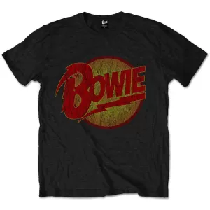 Image of David Bowie - Vintage Diamond Dogs Logo Kids 1 - 2 Years T-Shirt - Black
