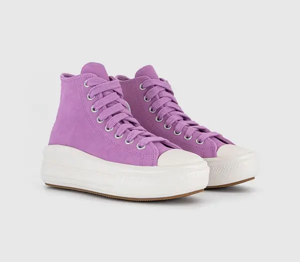 Converse Kids All Star Move Jnr Grape Fizzgrape Fizzegret Purple, 5