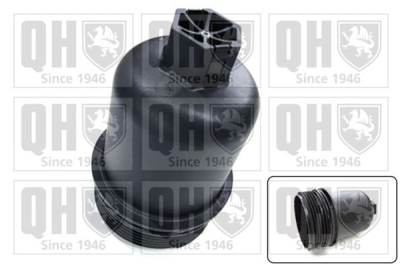 Image of QUINTON HAZELL Oil filter housing cap QUINTON HAZELL QOC1007