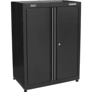 Image of Modular Stacking Cabinet - Magnetic Door Latches - Adjustable Feet - Extendable