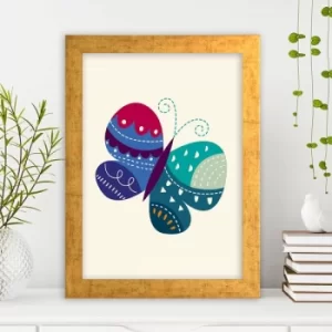 Image of AC41093681213 Multicolor Decorative Framed MDF Painting