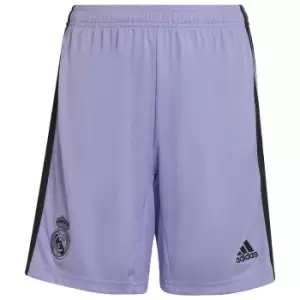 image of 2022-2023 Real Madrid Away Shorts (Purple) - Kids