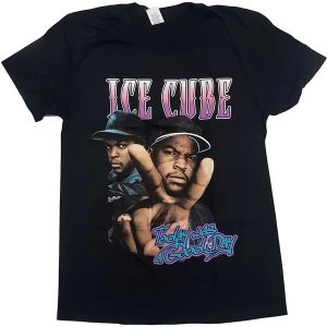 Image of Ice Cube - Today Was A Good Day Unisex Large T-Shirt - Black